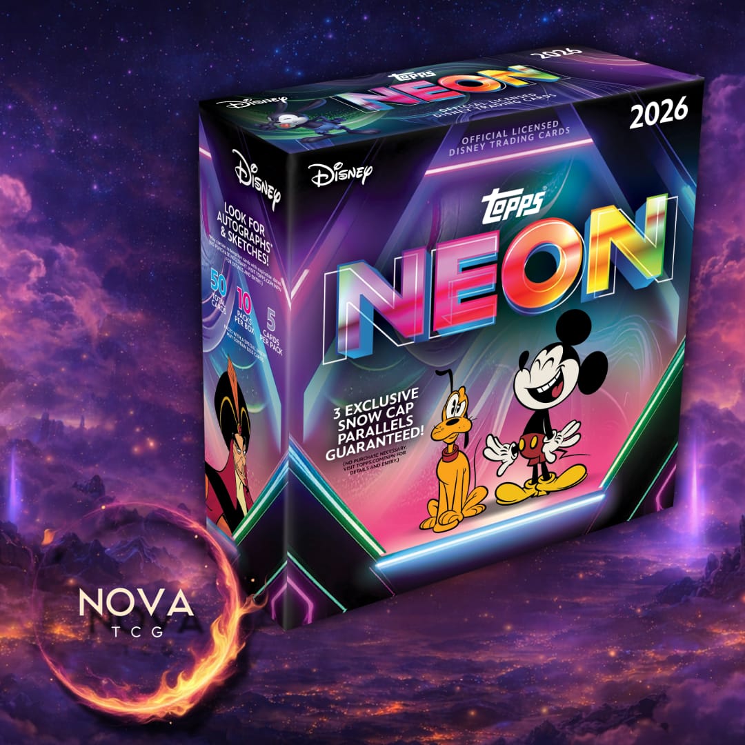 Topps Disney Neon 2026 Mega Box