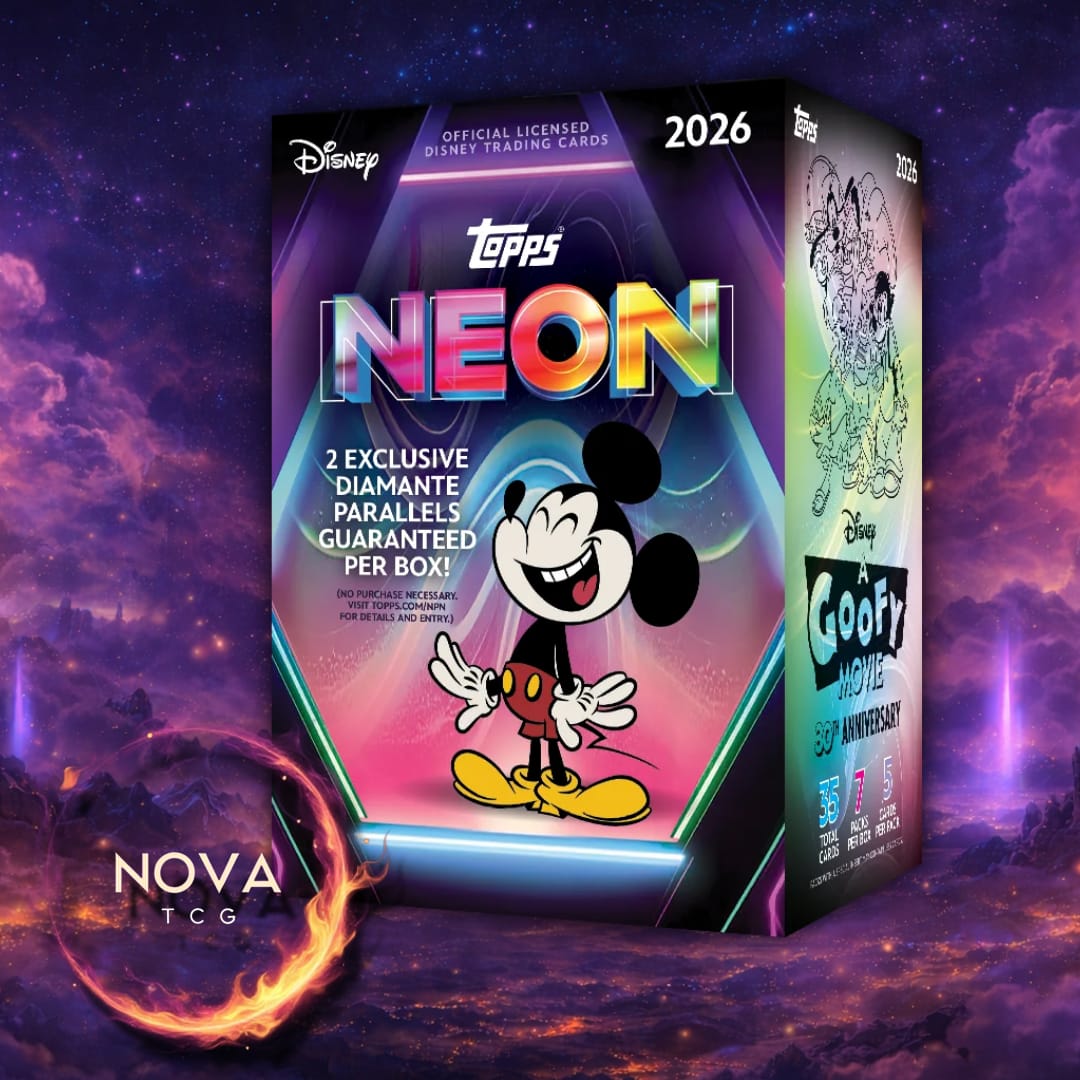Topps Disney Neon 2026 Value Box